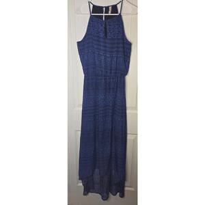 Xhilaration Royal Blue Maxi Dress Medium